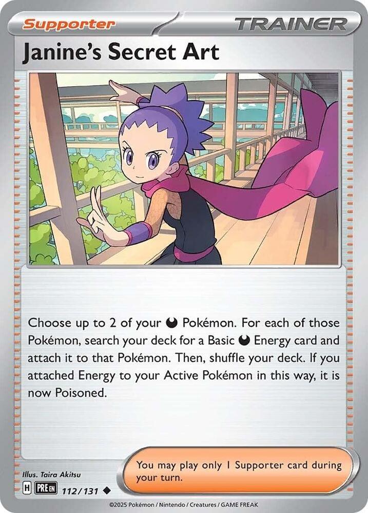 Janine's Secret Art (112/131) [Scarlet & Violet: Prismatic Evolutions] | Odin's Place