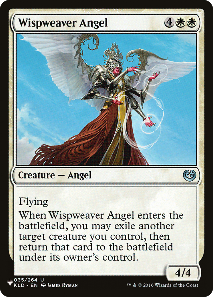 Wispweaver Angel [The List] | Odin's Place