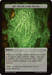 Rot Like the Scum You Are (Full Art) [Duskmourn: Archenemy] | Odin's Place