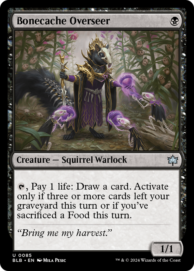 Bonecache Overseer [Bloomburrow] | Odin's Place