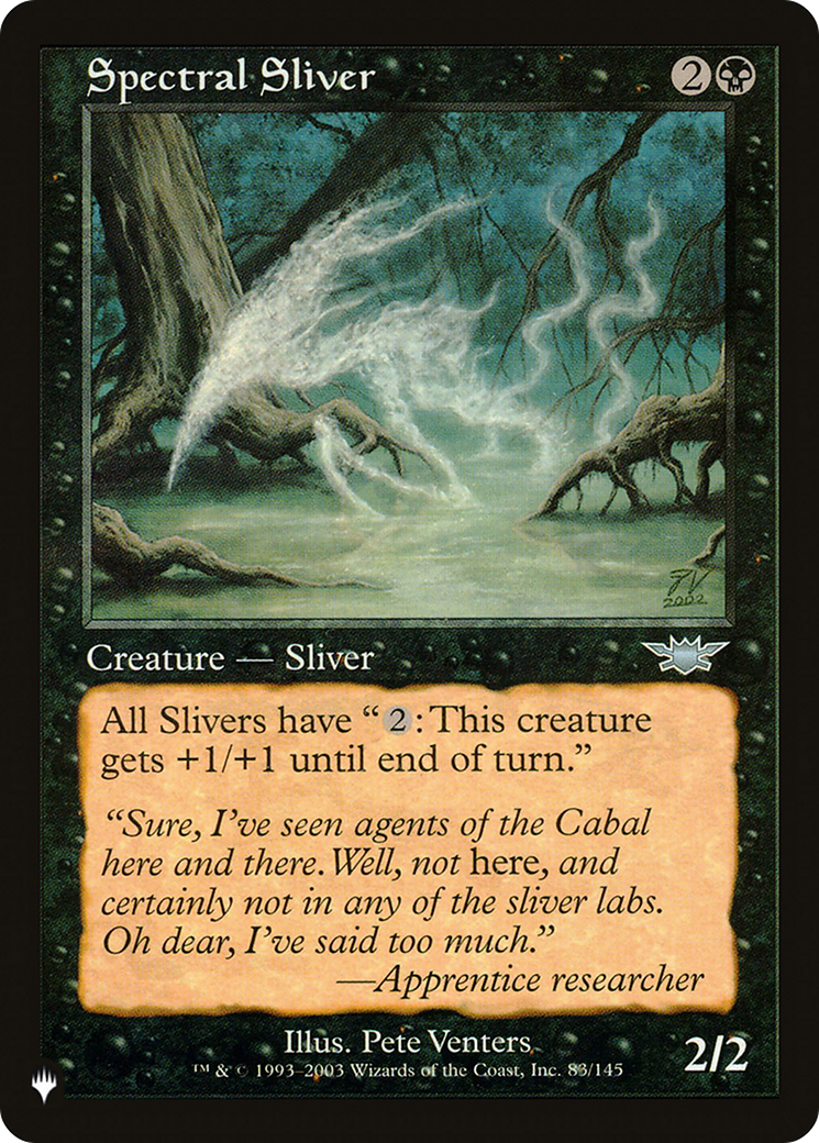 Spectral Sliver [The List] | Odin's Place