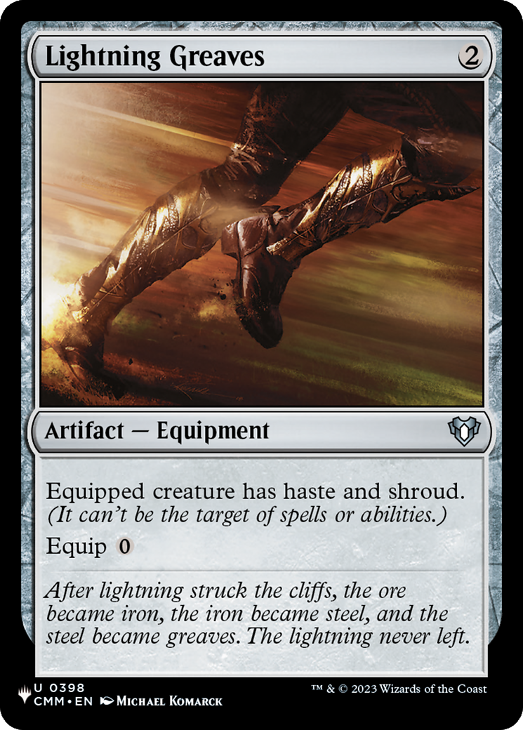 Lightning Greaves (CMM) [The List] | Odin's Place