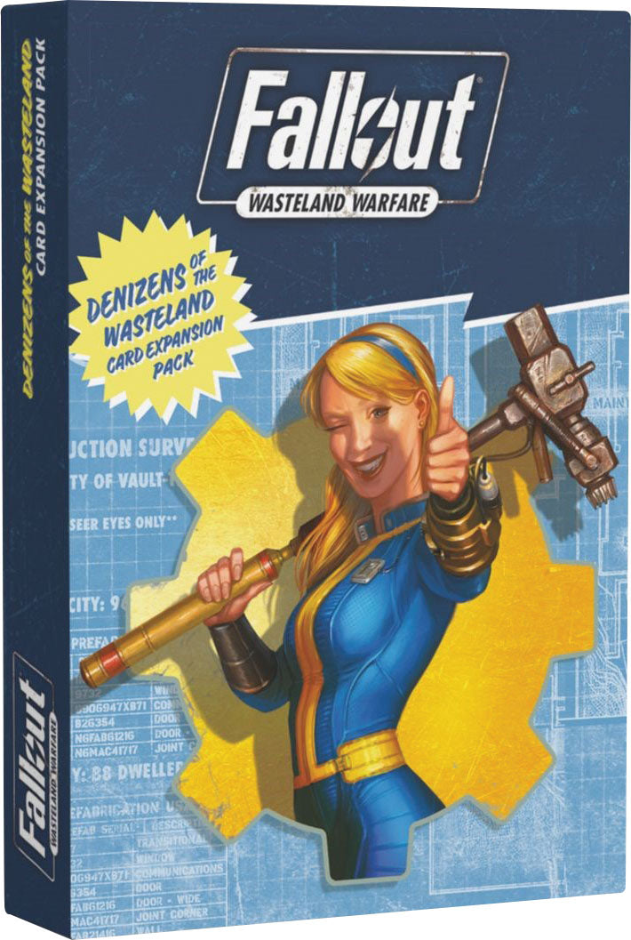 Fallout Wasteland Warfare:  Denizens of the Wasteland Card Expansion Pack | Odin's Place