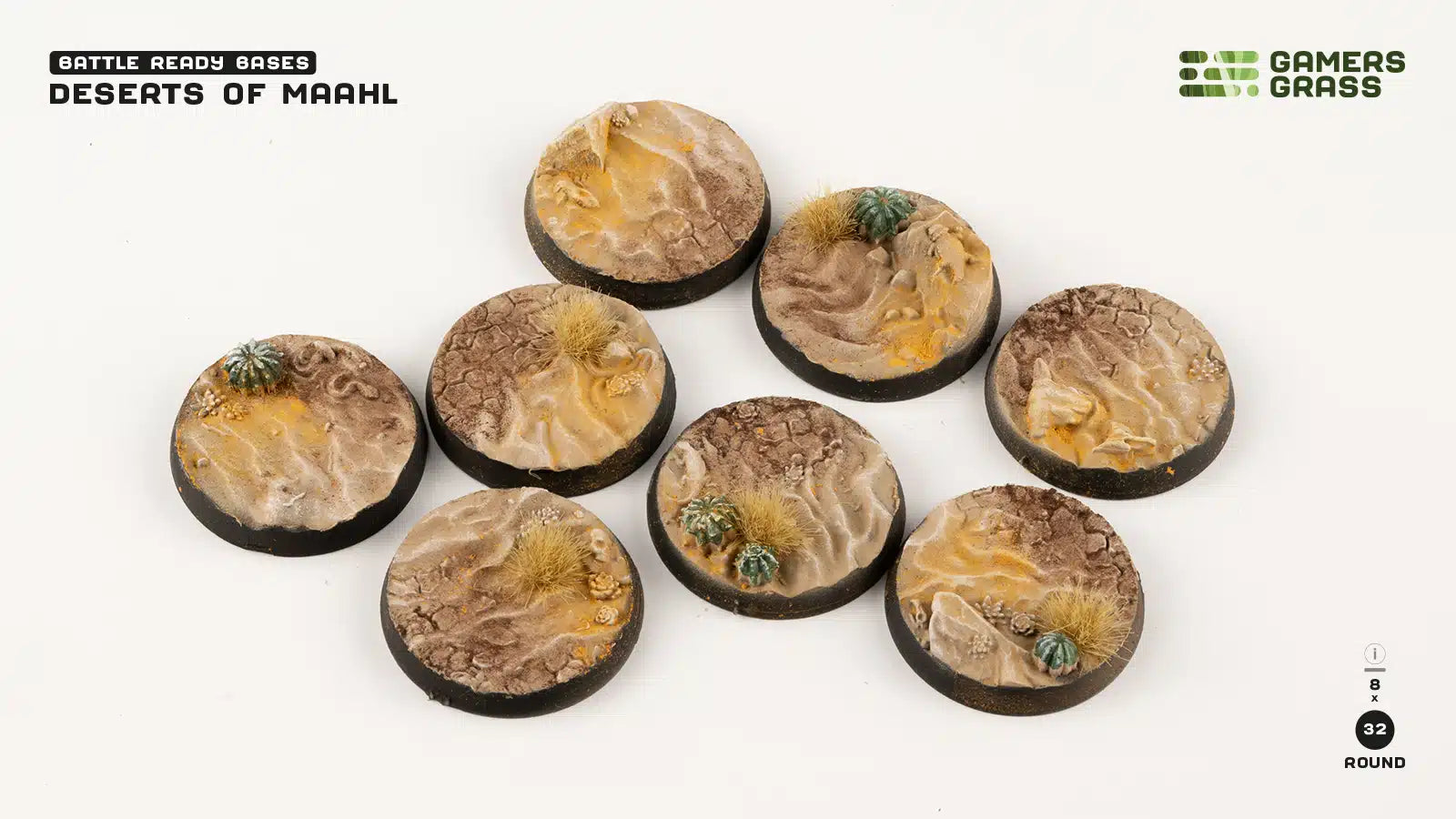 Gamers Grass Bases, Assorted Styles | Odin's Place