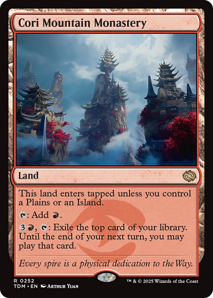 Cori Mountain Monastery [Tarkir: Dragonstorm] | Odin's Place