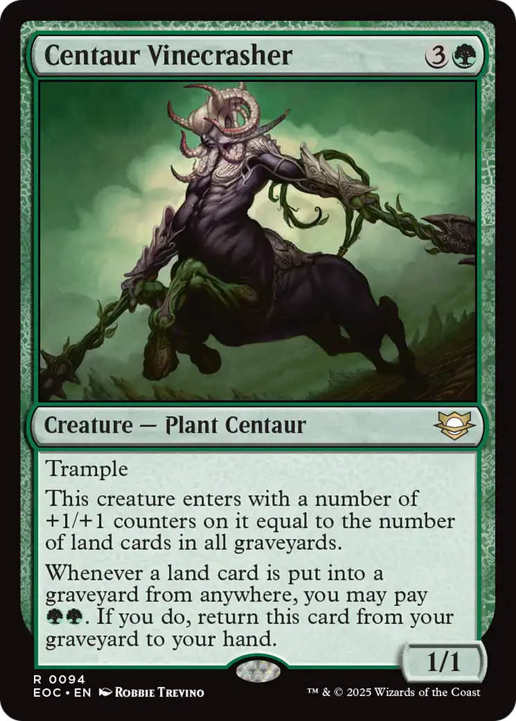 Centaur Vinecrasher [Edge of Eternities Commander] | Odin's Place