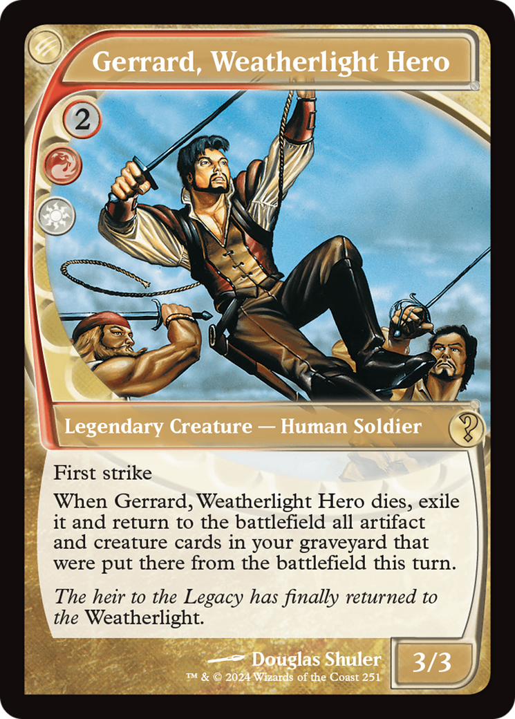 Gerrard, Weatherlight Hero (Future Sight) [Mystery Booster 2] | Odin's Place