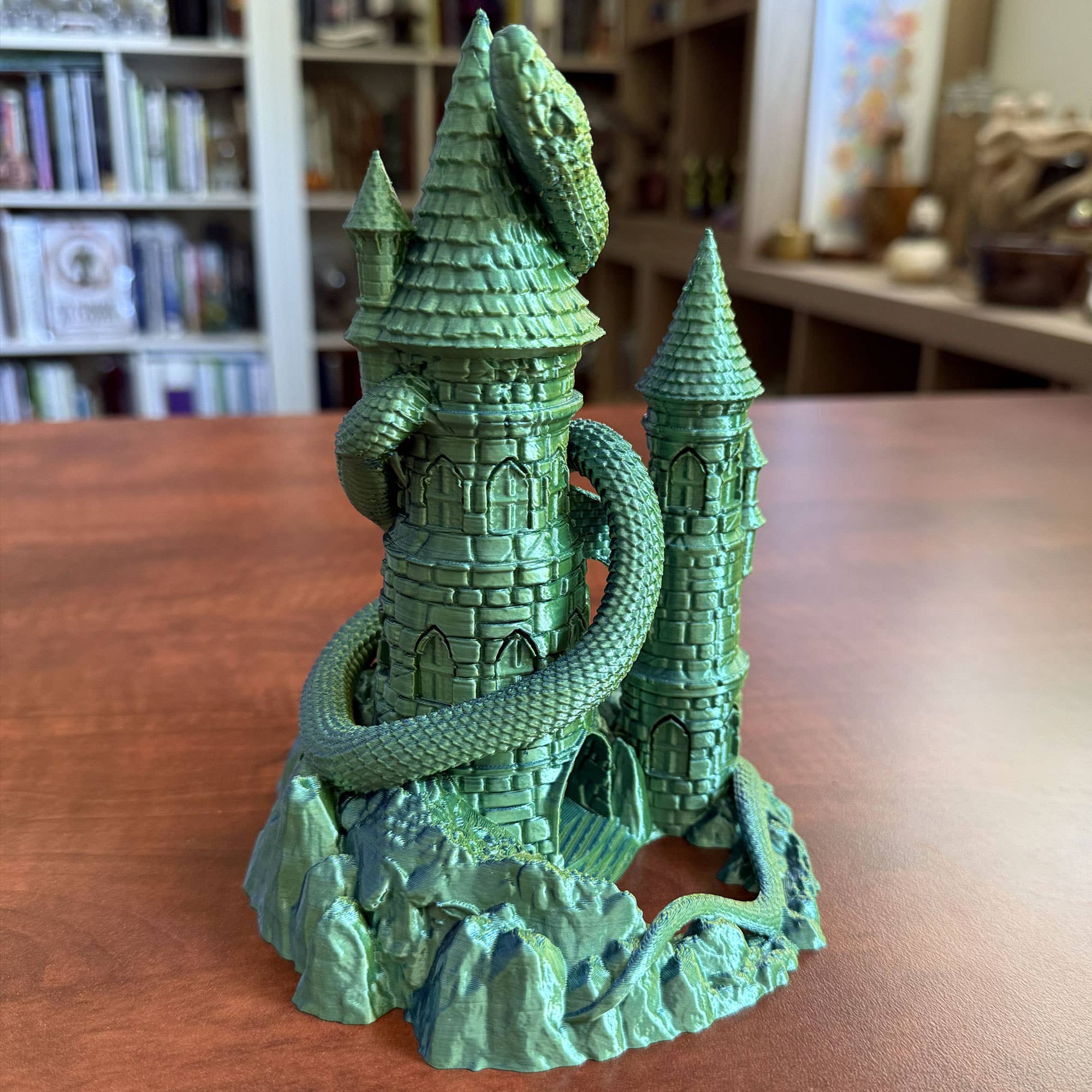Serpentine Dice Tower | TTRPG, D&D, Pathfinder, CoC | Odin's Place