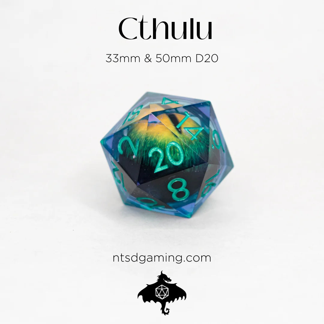NTSD Gaming Oversize D20 Assorted Styles | Odin's Place