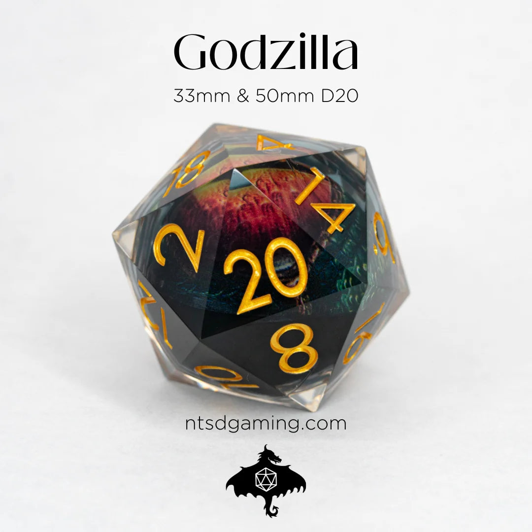 NTSD Gaming Oversize D20 Assorted Styles | Odin's Place