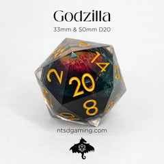 NTSD Gaming Oversize D20 Assorted Styles | Odin's Place