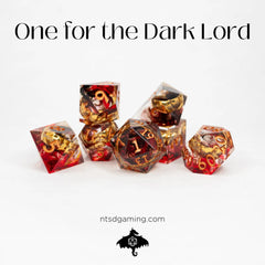 NTSD Sharp-Edged Dice in Test Tube, Assorted Styles | Odin's Place