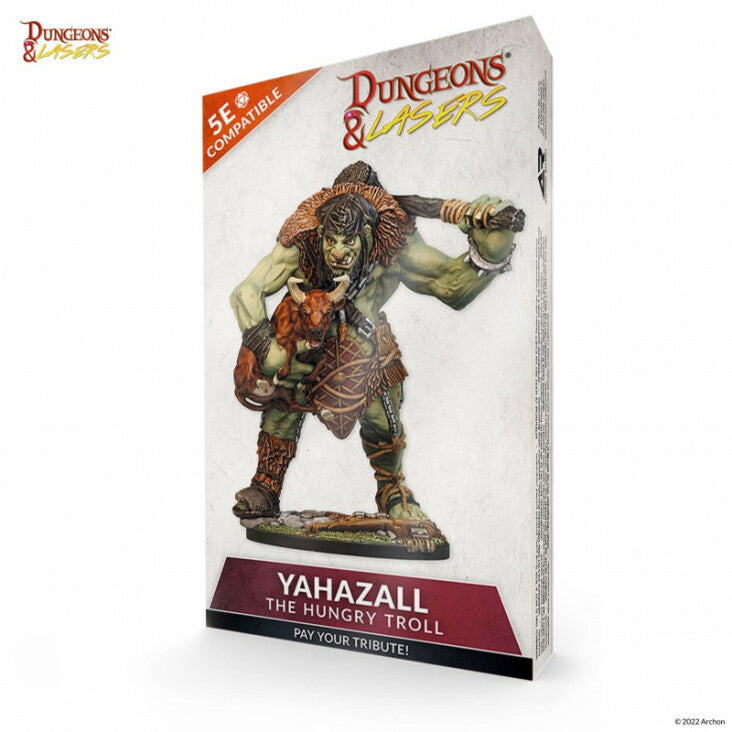 Dungeons and Lasers: Miniatures Yahazzal, The Hungry Troll | Odin's Place