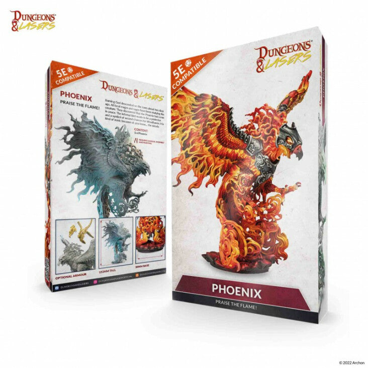 Dungeons and Lasers: Miniatures Phoenix | Odin's Place