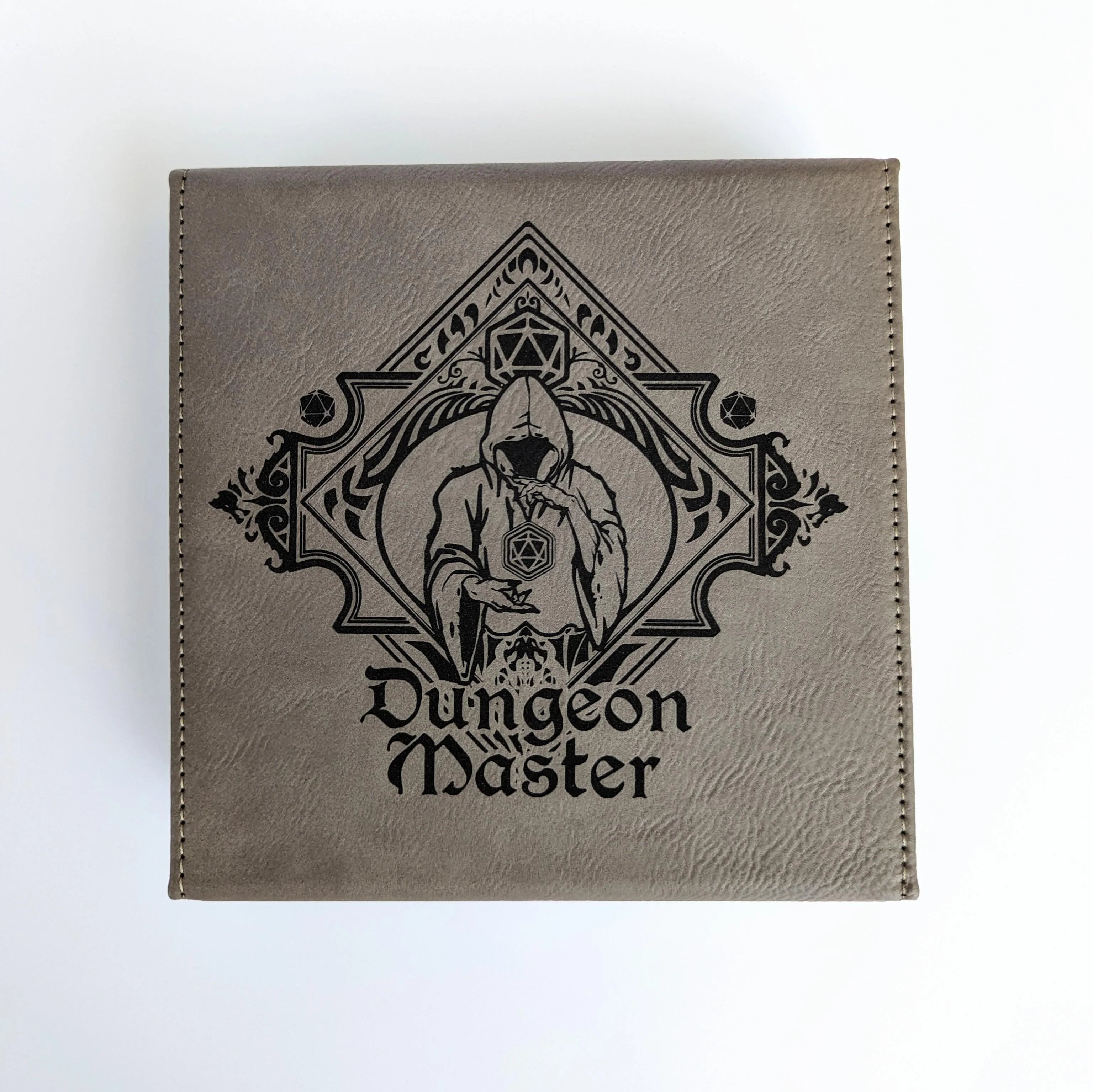 NTSD Gaming Vegan Leather Dice Box, Assorted Styles | Odin's Place