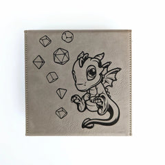 NTSD Gaming Vegan Leather Dice Box, Assorted Styles | Odin's Place