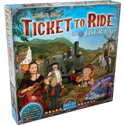 Ticket to Ride Iberia & South Korea | Odin's Place