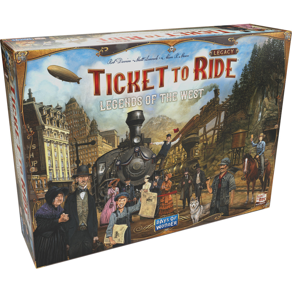 Ticket to Ride Legacy: Legends of the West | Odin's Place