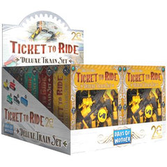 Ticket To Ride: 20th Anniversary Deluxe Train Set Display - Red | Odin's Place