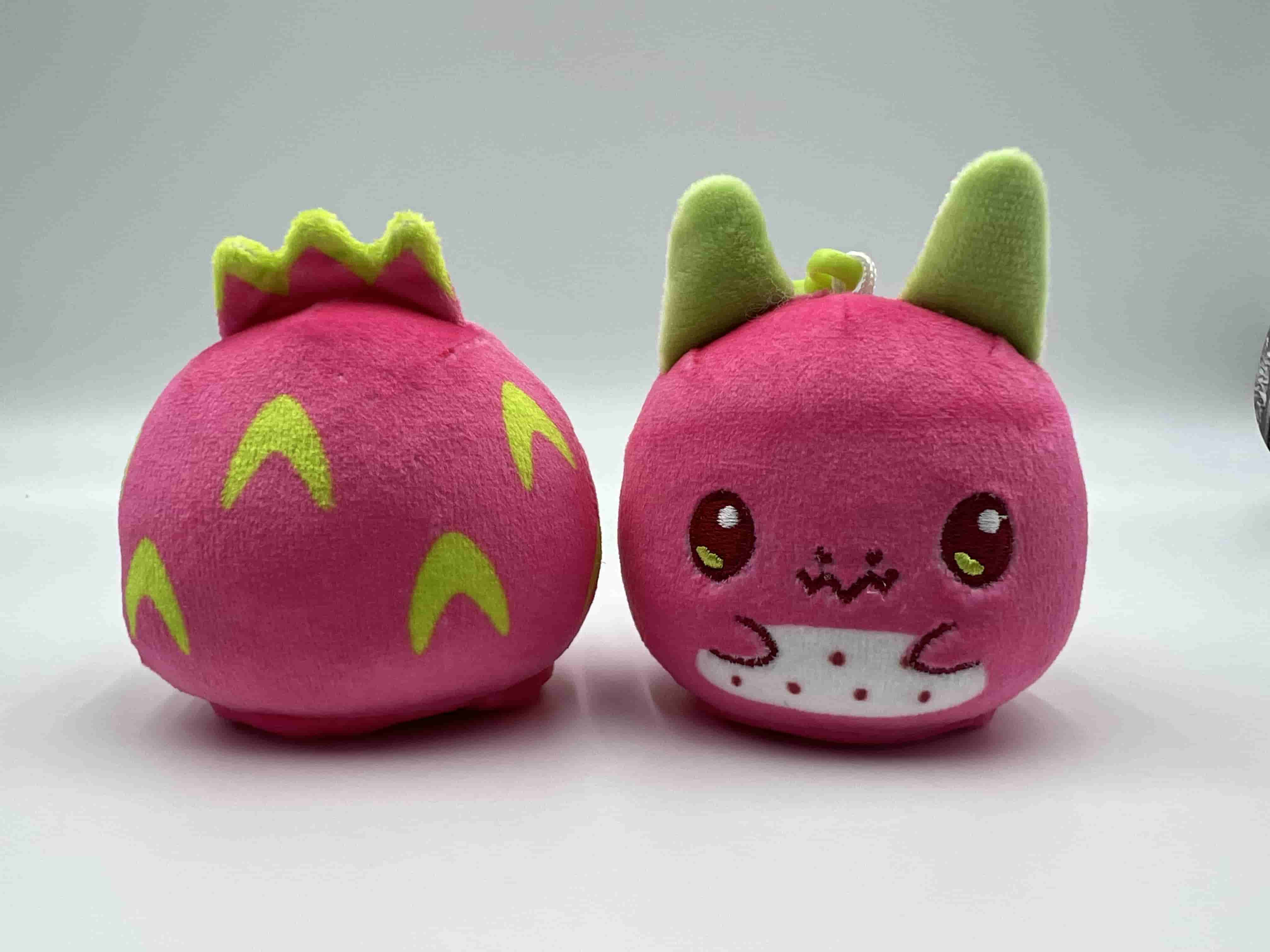 Plushiverse Reversible Keychain: Dragon Fruit | Odin's Place