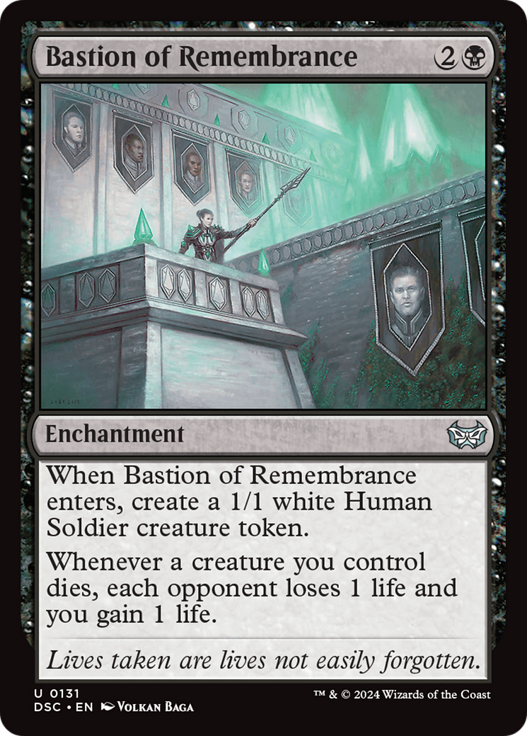Bastion of Remembrance [Duskmourn: House of Horror Commander] | Odin's Place