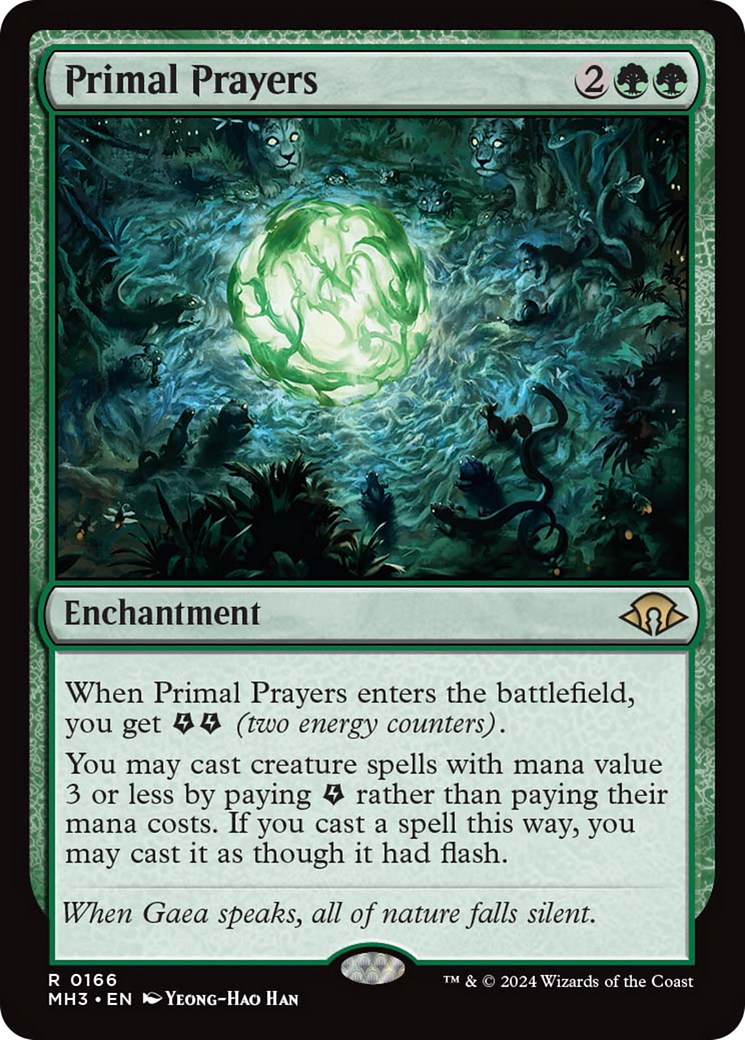 Primal Prayers [Modern Horizons 3] | Odin's Place