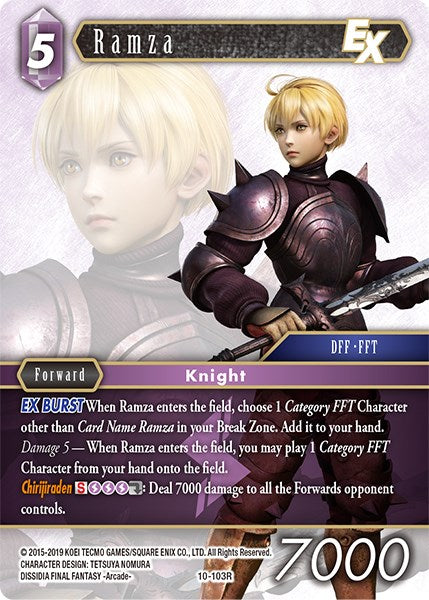 Ramza EX [Opus X] | Odin's Place