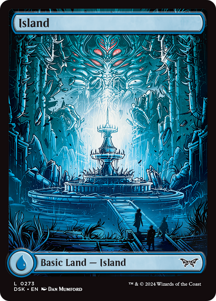 Island (273) - Full Art [Duskmourn: House of Horror] | Odin's Place