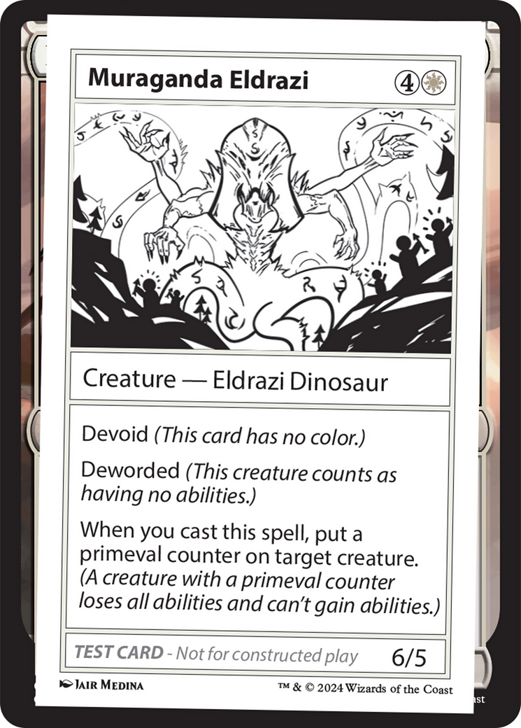 Muraganda Eldrazi [Mystery Booster 2 Playtest Cards] | Odin's Place