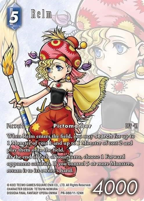 Relm [Opus XI Promo Cards] | Odin's Place
