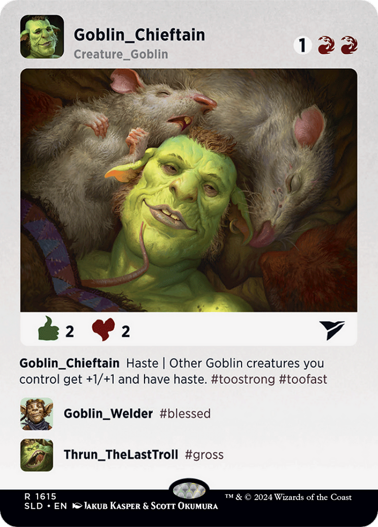 Goblin Chieftain [Secret Lair Drop Series] | Odin's Place