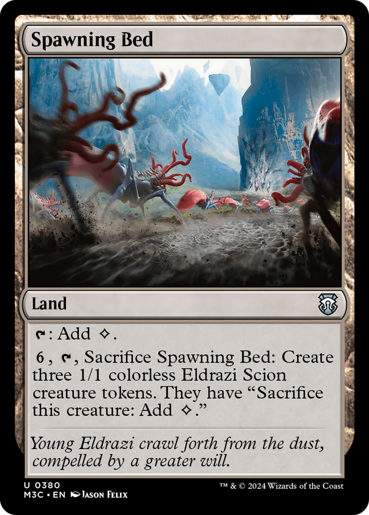 Spawning Bed (Ripple Foil) [Modern Horizons 3 Commander] | Odin's Place