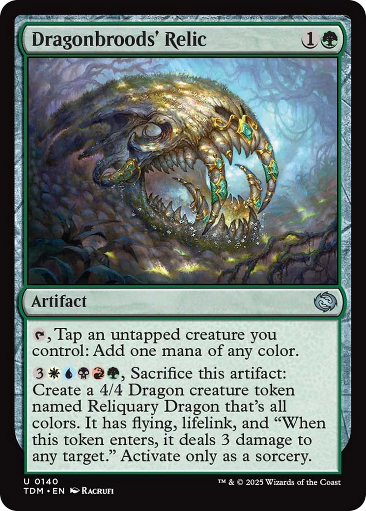 Dragonbroods' Relic [Tarkir: Dragonstorm] | Odin's Place