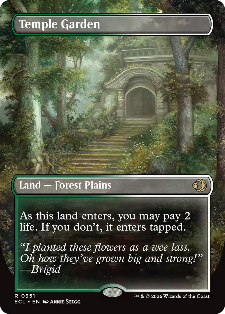 Temple Garden (Borderless) [Lorwyn Eclipsed] | Odin's Place