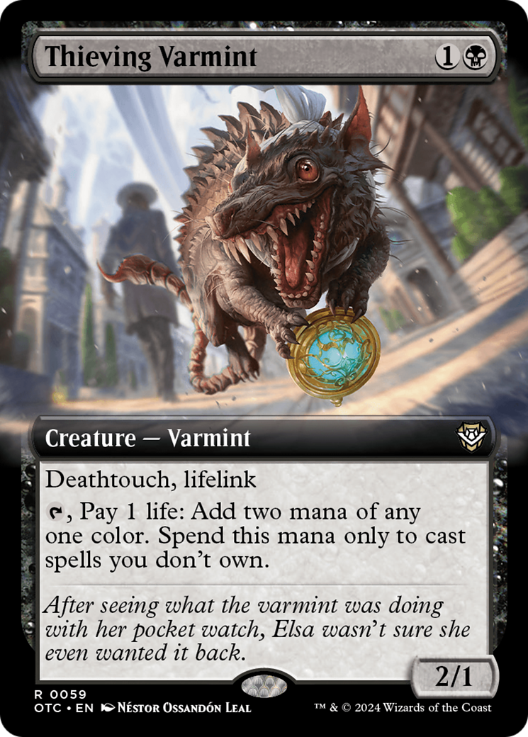 Thieving Varmint (Extended Art) [Outlaws of Thunder Junction Commander] | Odin's Place