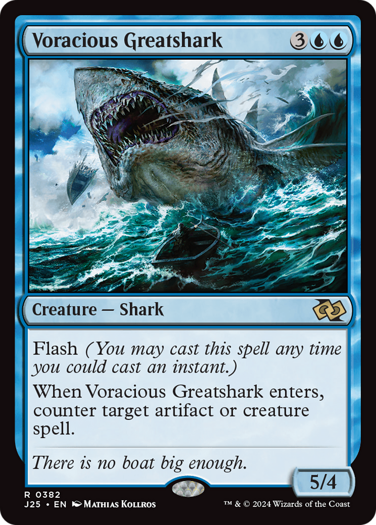 Voracious Greatshark [Foundations Jumpstart] | Odin's Place