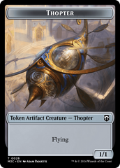 Thopter // Copy Double-Sided Token [Modern Horizons 3 Commander Tokens] | Odin's Place