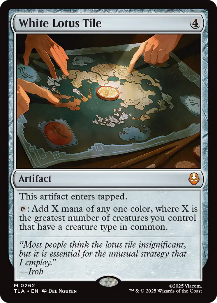 White Lotus Tile [Avatar: The Last Airbender] | Odin's Place