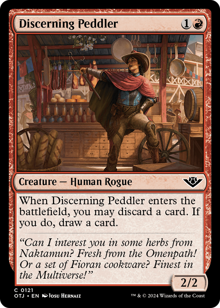 Discerning Peddler [Outlaws of Thunder Junction] | Odin's Place
