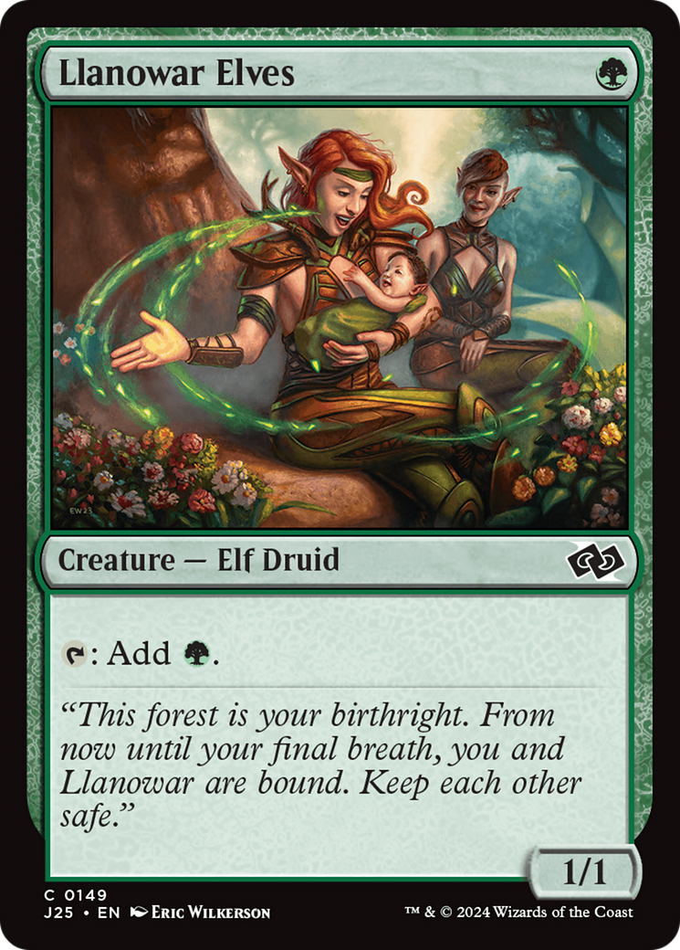 Llanowar Elves [Foundations Jumpstart] | Odin's Place