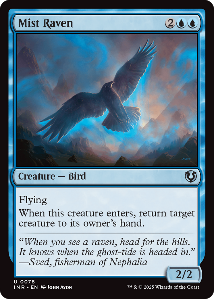 Mist Raven [Innistrad Remastered] | Odin's Place