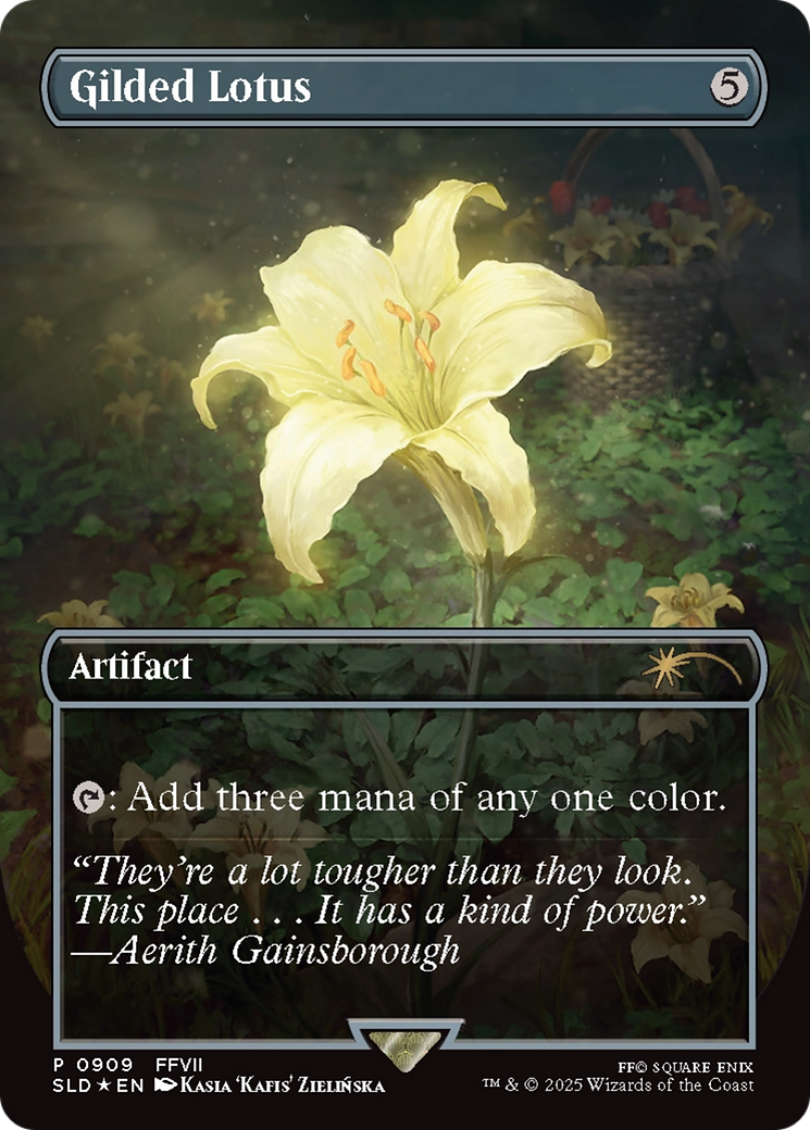 Gilded Lotus (Rainbow Foil) (909) [Secret Lair Drop Series] | Odin's Place