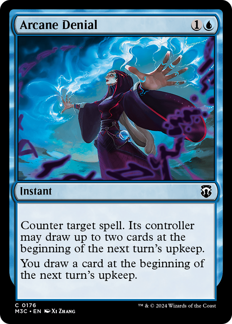 Arcane Denial (Ripple Foil) [Modern Horizons 3 Commander] | Odin's Place