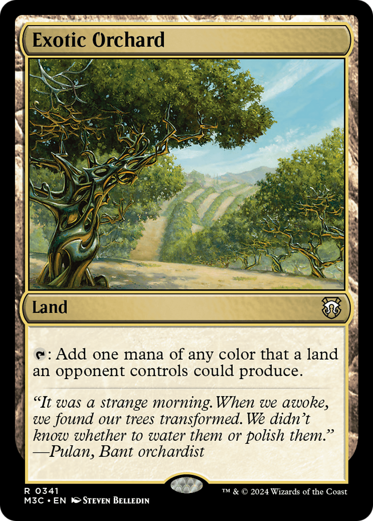 Exotic Orchard (Ripple Foil) [Modern Horizons 3 Commander] | Odin's Place
