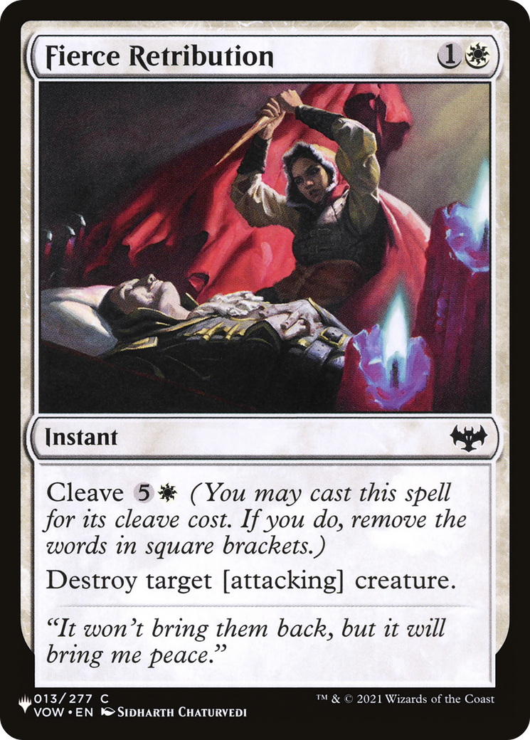 Fierce Retribution [The List] | Odin's Place