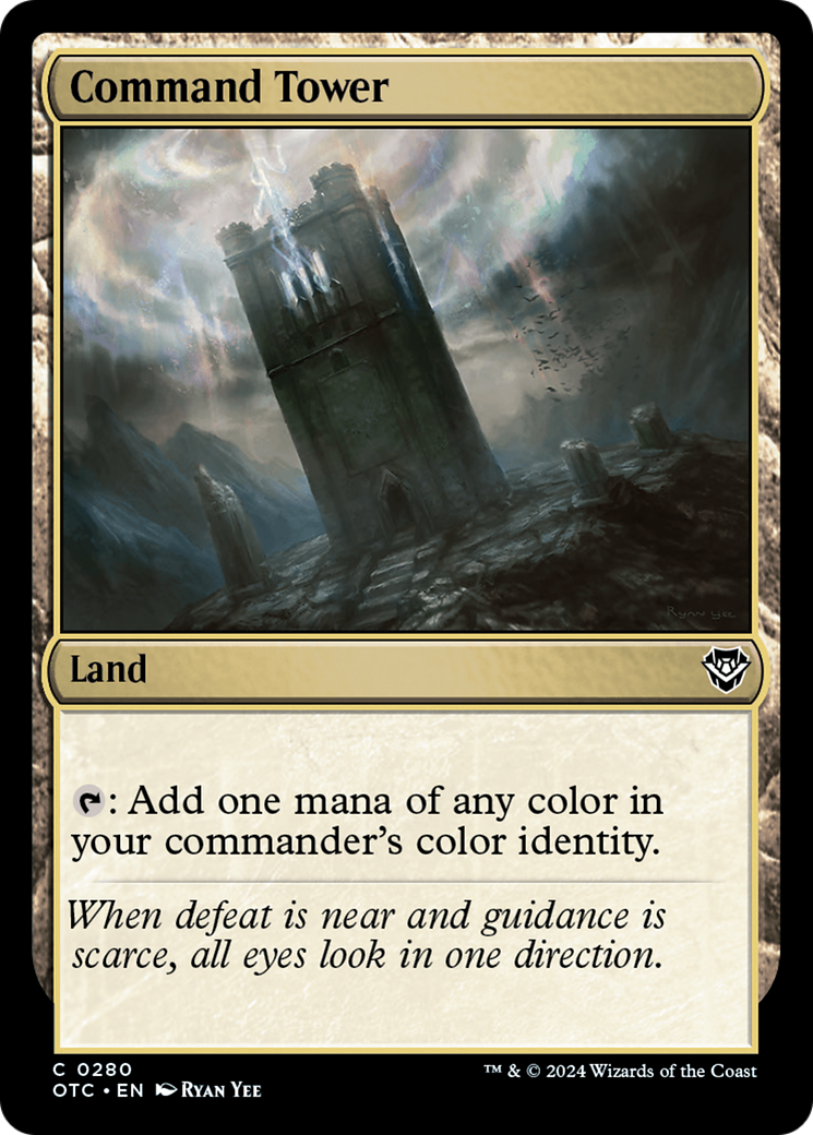 Command Tower [Outlaws of Thunder Junction Commander] | Odin's Place
