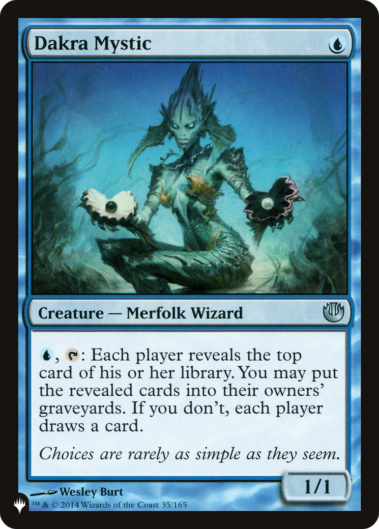 Dakra Mystic [The List] | Odin's Place