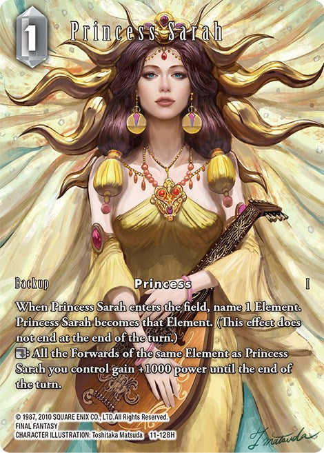 Princess Sarah (Full Art) [Opus XI] | Odin's Place