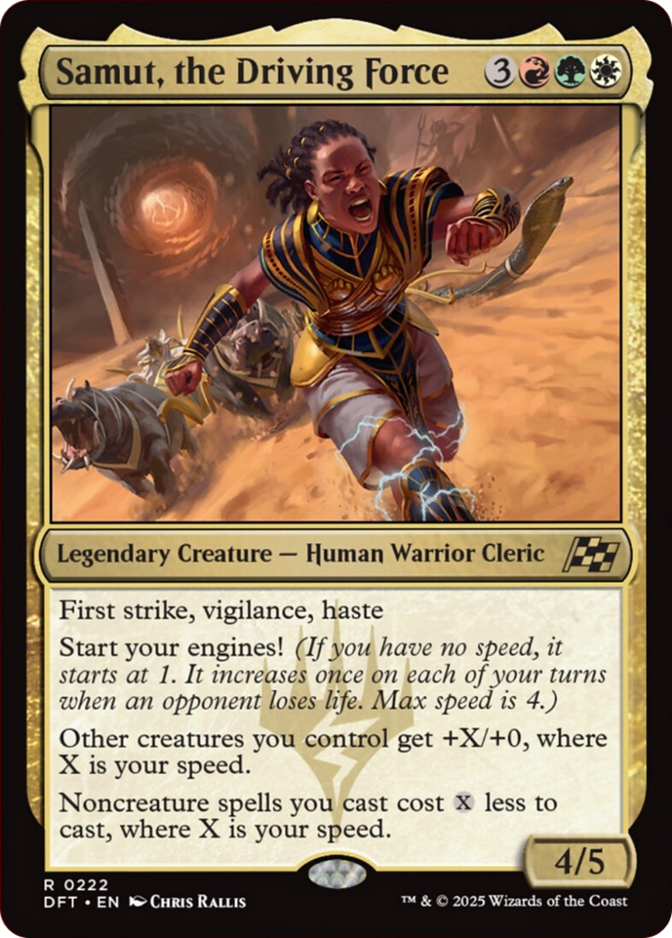 Samut, the Driving Force [Aetherdrift] | Odin's Place
