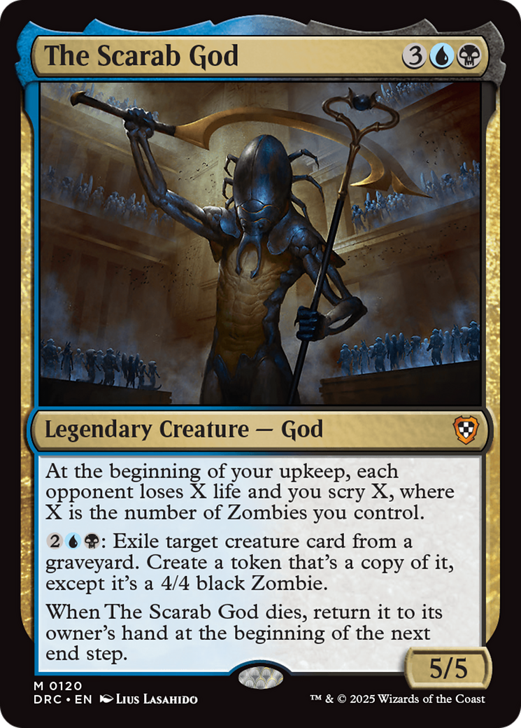 The Scarab God [Aetherdrift Commander] | Odin's Place